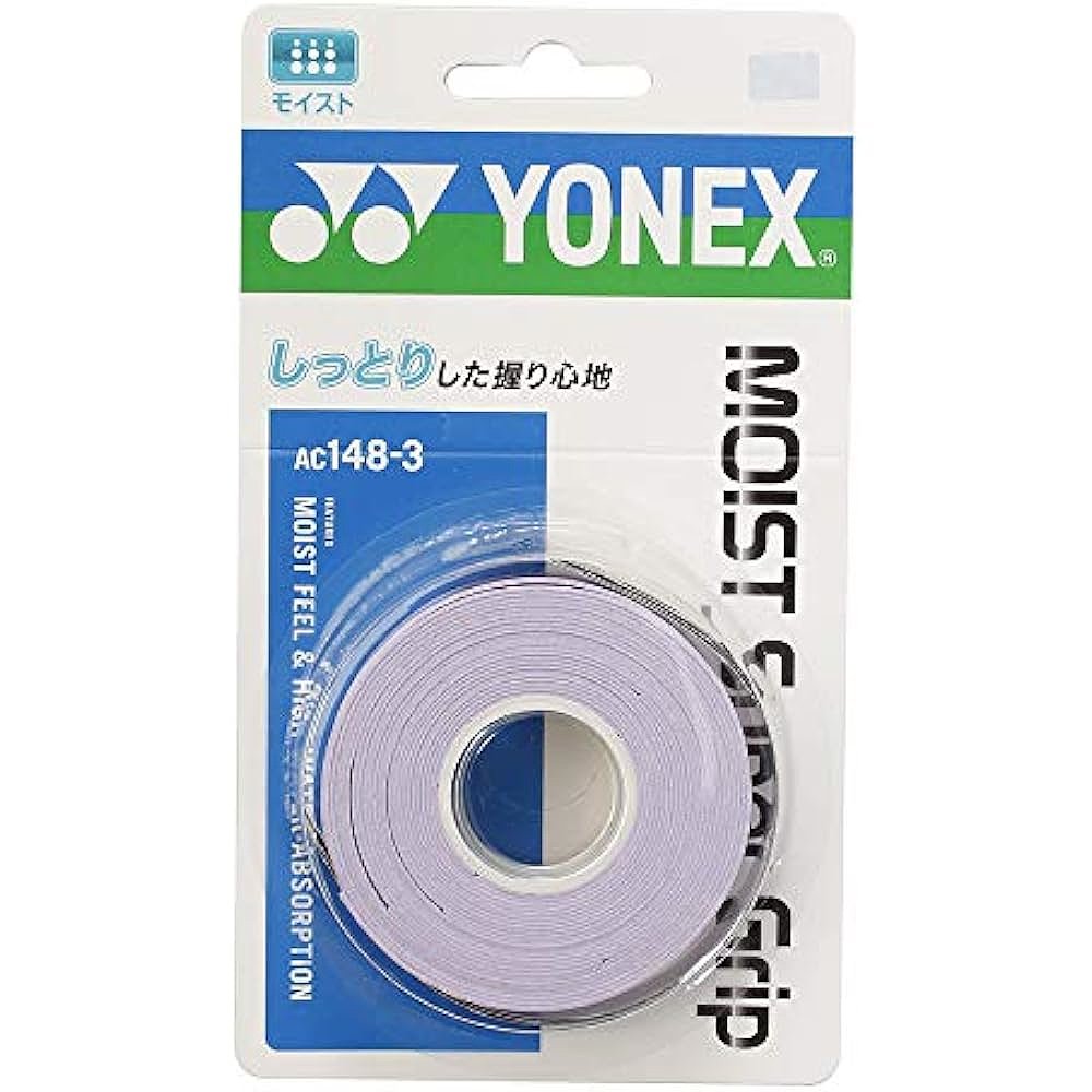 Yonex尤尼克斯 网球拍握把胶带/3拍份 紫色AC148-3