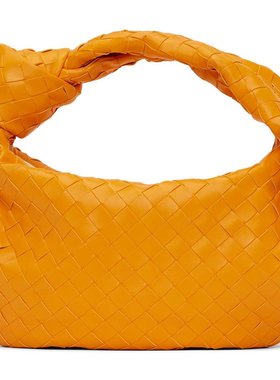 bottegaveneta葆蝶家女士橙色单肩包时尚潮流经典百搭