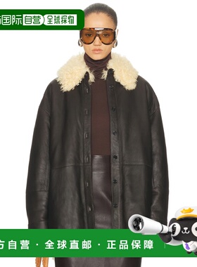 1h可退 香港直邮Acne Studios 艾克妮 女士 Lessora 皮革夹克 A70