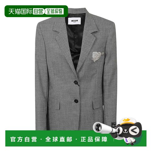 欧洲直邮MSGM 女士外套 3541MDG1923770096 AW202【付后1h可退】