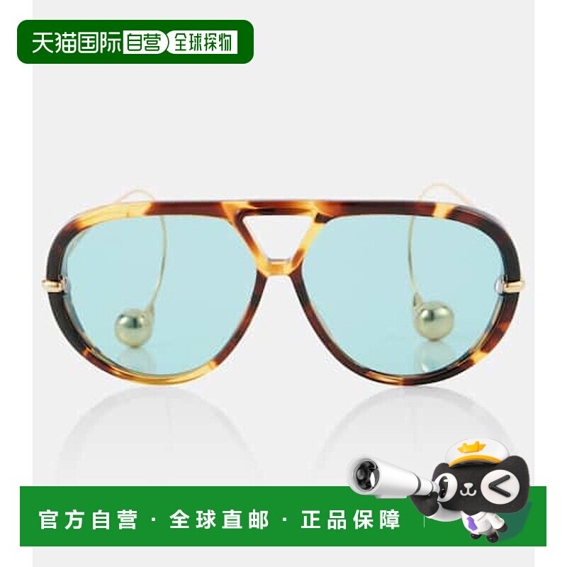 香港直邮Bottega Veneta 葆蝶家 女士 水滴飞行员太阳眼镜