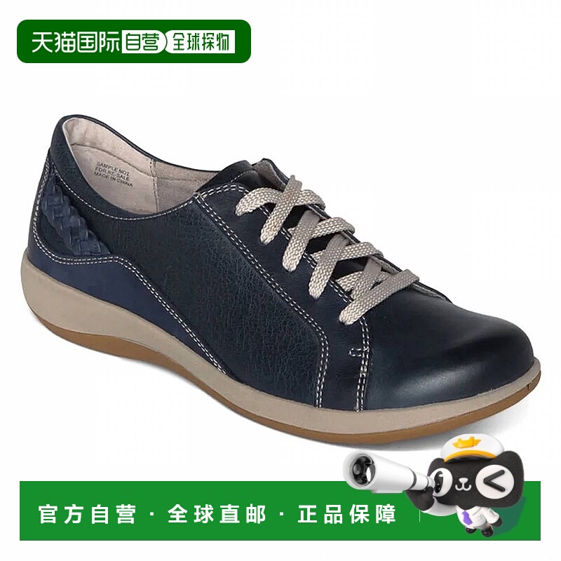 自营 aetrex女子Dana系带牛津海军-海军 美国奥莱直发
