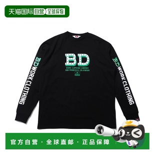 男女同款 DAVIS 抗菌防臭 长袖 全棉材质 1h可退 T恤 日本直邮BEN