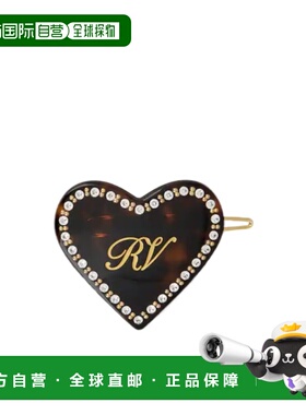 1h可退 香港直邮Roger Vivier 心形发夹 REWAC940200AGK