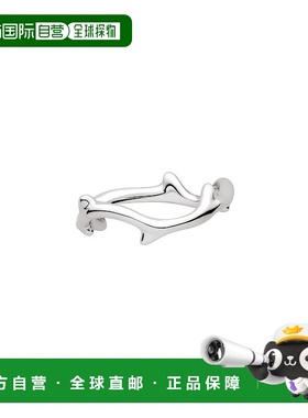 自营1h可退 欧洲直邮Dior 迪奥 女士白色白金戒指新款