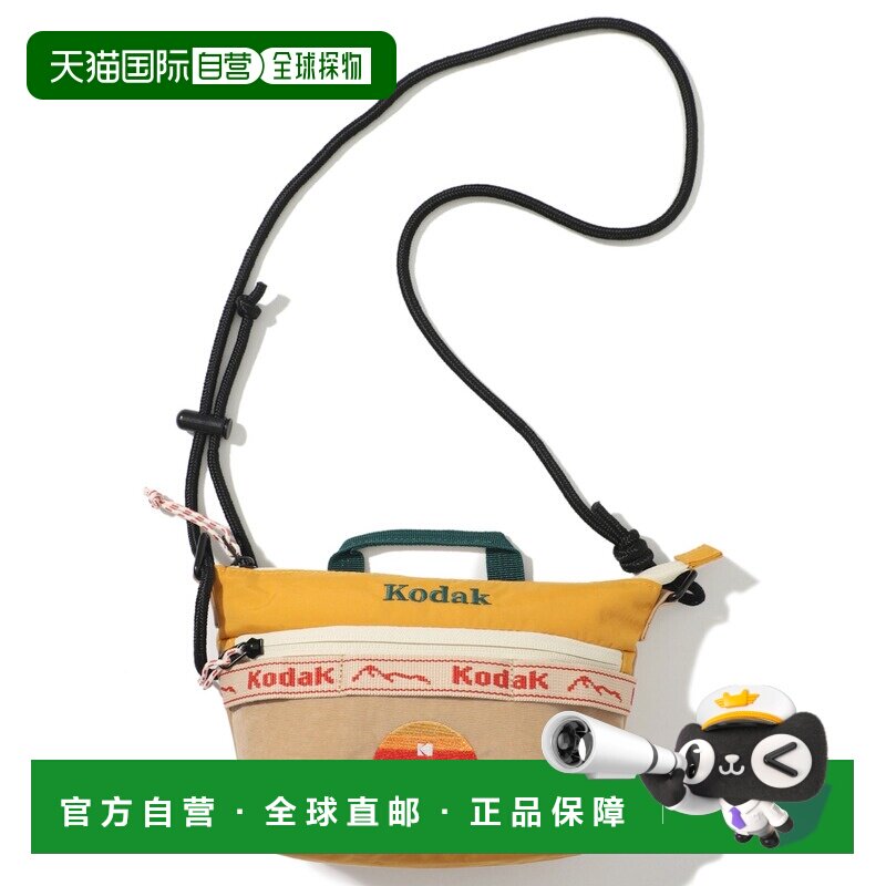1h可退 日本直邮KODAK 男女同款 迷你斜挎包 3L尼龙轻便户外日常图片