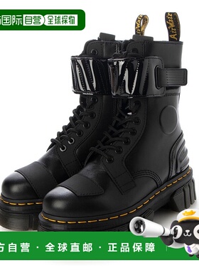 日本直邮 AUDRICK 女士10孔靴 30970001 黑色