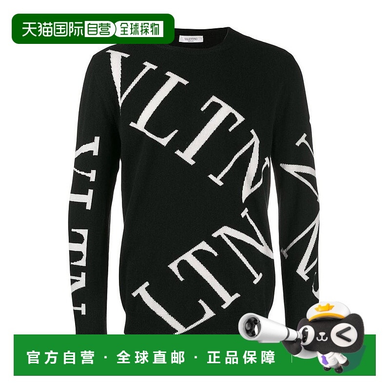 香港直邮VALENTINO 男士针织毛衣 SV3KC04F5G00NA AW2019 黑色