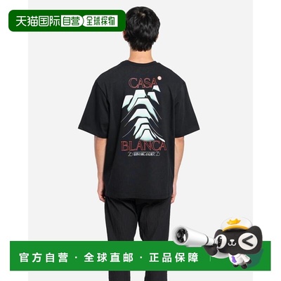 1h可退 香港直邮Casablanca 男士 Frosty Mountain T恤 MPF25JTS0