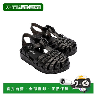自营 Mini Melissa Possession Shiny BB 凉鞋 - 黑色 美国奥莱直