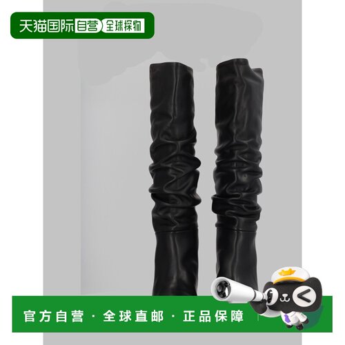 1h可退 欧洲直邮ALOHAS 女士靴子 S10054901BLACK CO 黑色 褶皱短