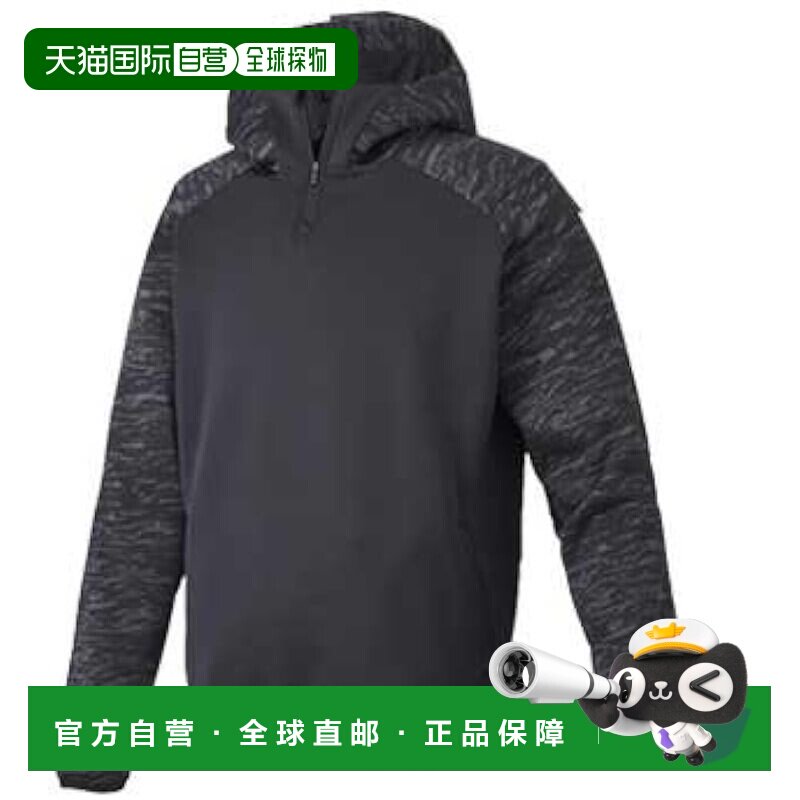 【日本直邮】Descente迪桑特均码棒球绒毛套头衫黑色S码,运动服/休闲服装,运动茄克/外套,淘宝优惠券,粉丝福利购,淘宝优惠卷