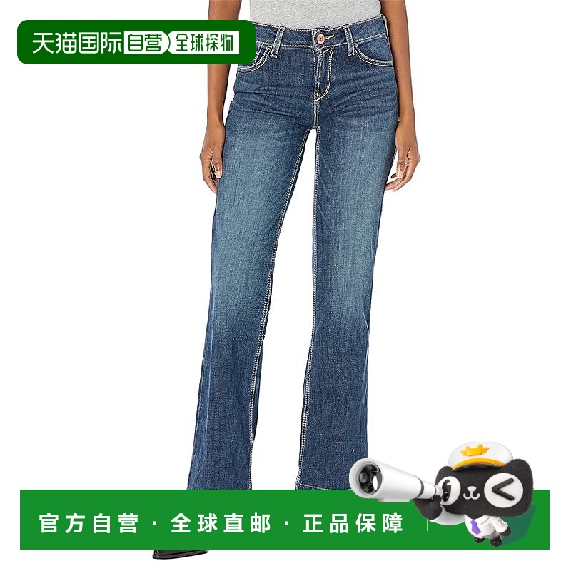 香港直邮潮奢 ariat 女士 Perfect Rise Maggie 宽腿阔腿牛仔裤