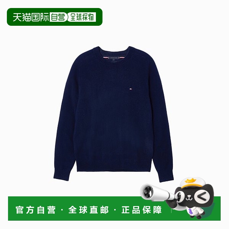 韩国直邮TOMMY HILFIGER 羔羊毛圆领毛衣 T12F7KPO250MT1DW5