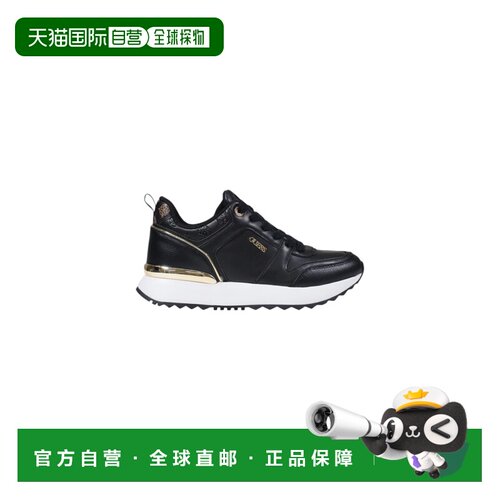 1h可退 欧洲直邮GUESS 女士运动鞋 FL8DDYELE12BLACK AW2025 黑色