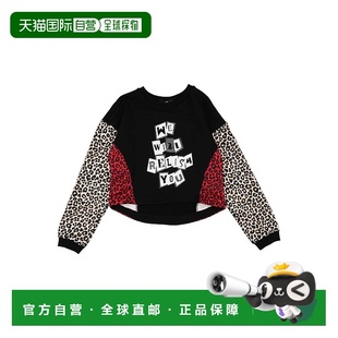 女童 Relish 运动衫 童装 舒适时 1h可退 black黑色 香港直邮潮奢
