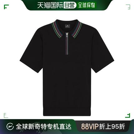 香港直邮潮奢 Paul Smith 保罗 史密斯 男士 Rnbw Sn33 拉链Polo