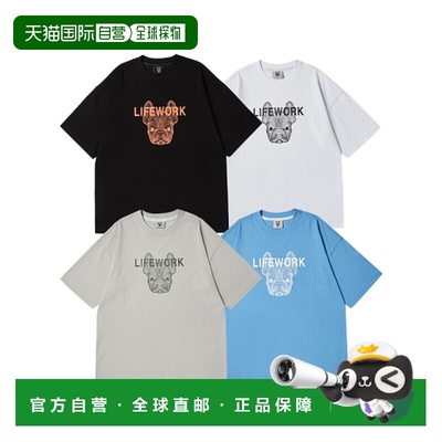 韩国直邮LIFEWORK 公用男士T恤LW235TS995新款