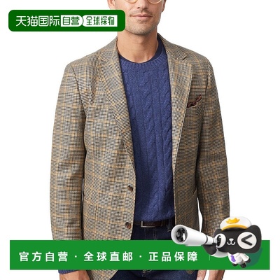 自营J.McLaughlin Lisbon Wool Jacket - brown 美国奥莱直发外套