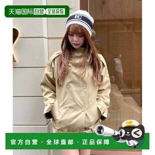 1h可退 日本直邮RAY CASSIN 女装 中长款立领风衣 RCN1061207A000