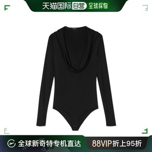 女士垂褶连帽连身衣 范思哲 Versace 香港直邮潮奢