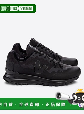 自营欧洲直邮VEJA Fitz Roy系列黑色再生聚酯纤维V标识徒步鞋 男