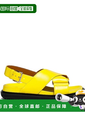 香港直邮MARNI 女士凉鞋 FBMS005201P361400Y20 AW2023 黄色
