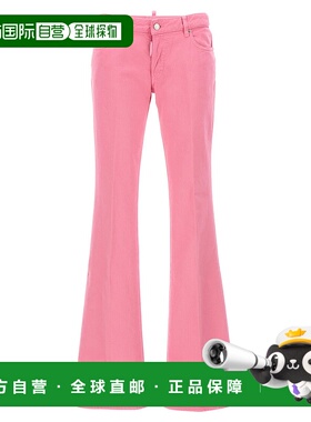 香港直邮DSQUARED2 女士牛仔裤喇叭裤 S75LB0860S30811243 AW2024