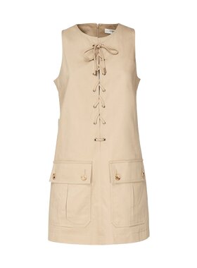 Chloe 系带无袖连衣裙 C25SRO36339