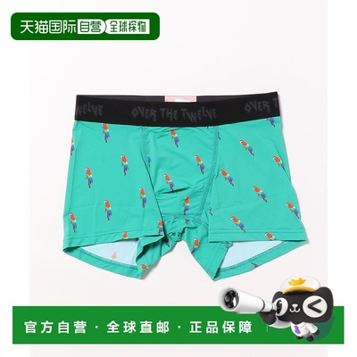 1h可退 日本直邮OVER THE TWELVE男女同款'Ohmu&Toucan'印花Boxer