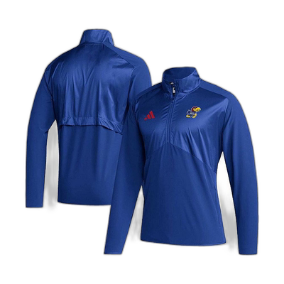 1h可退 【美国直邮】adidas|男款皇家堪萨斯 Jayhawks Sideline A