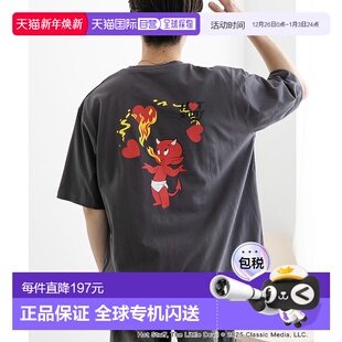 PLACE 男士 HOT AAA51 1h可退 STUFF联名印花T恤 日本直邮SENSE