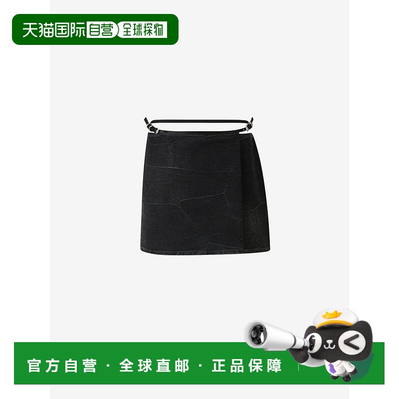 1h可退 香港直邮GIVENCHY 女士半身裙 BW40UB5Y3P001BLACK SS2024