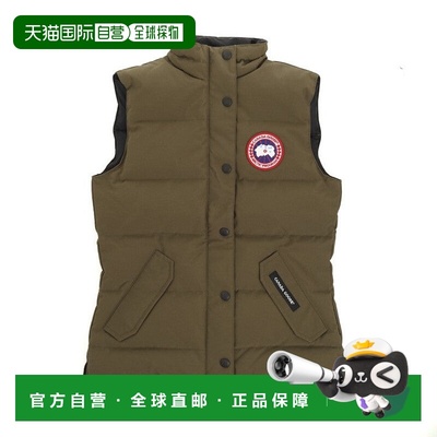 自营canada gooseSleeveless Padded Vest With High Collar - gr
