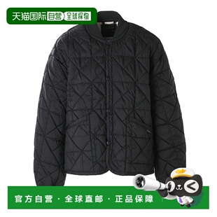 F44 LV12113 日本直邮LAVENHAM 女士黑色绗缝飞行员夹克水洗尺码