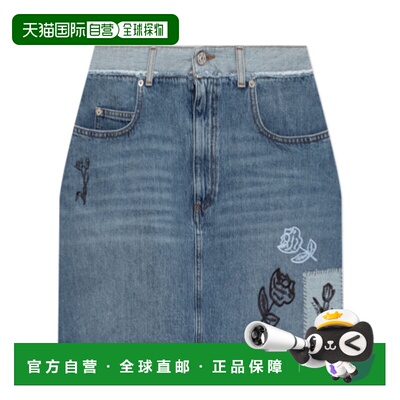 香港直邮Marni 牛仔半身裙 GOJD0457X1USCY23