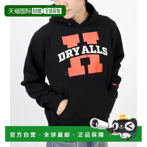 韩国直邮HUMAN MADE HM27CS031 黑色 兜帽/拉链