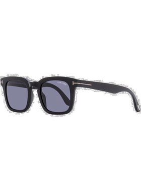 自营Tom Ford 男士方形太阳镜 TF751N Dax 01A 黑色 50mm - 01a