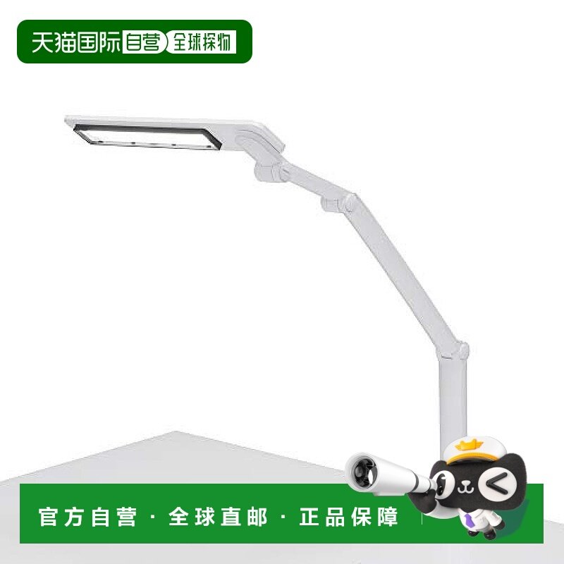 【日本直邮】爱丽丝角度调节双用LED台灯3000lx白色 LDL-701CL-W