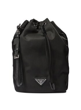 PRADA 女士手拿包 1NS369R067F0002 CO 黑色 POUCH IN RE-NYLON