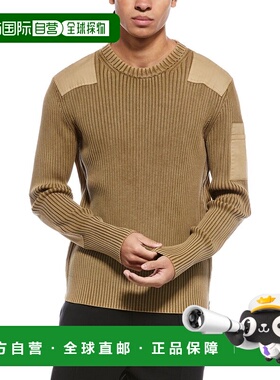 自营Helmut Lang Rib Military Crewneck Sweater - brown 美国奥