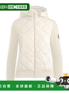 香港直邮Canada Goose HyBridge® 绗缝针织连帽羽绒服 6800L