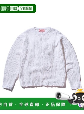韩国直邮AECA WHITE 公用男针织AWCMSSBDKNIST003G3WA MULTI TEXT