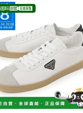日本直邮PRADA LANE 男士白色运动鞋2ee394 y5t f0944