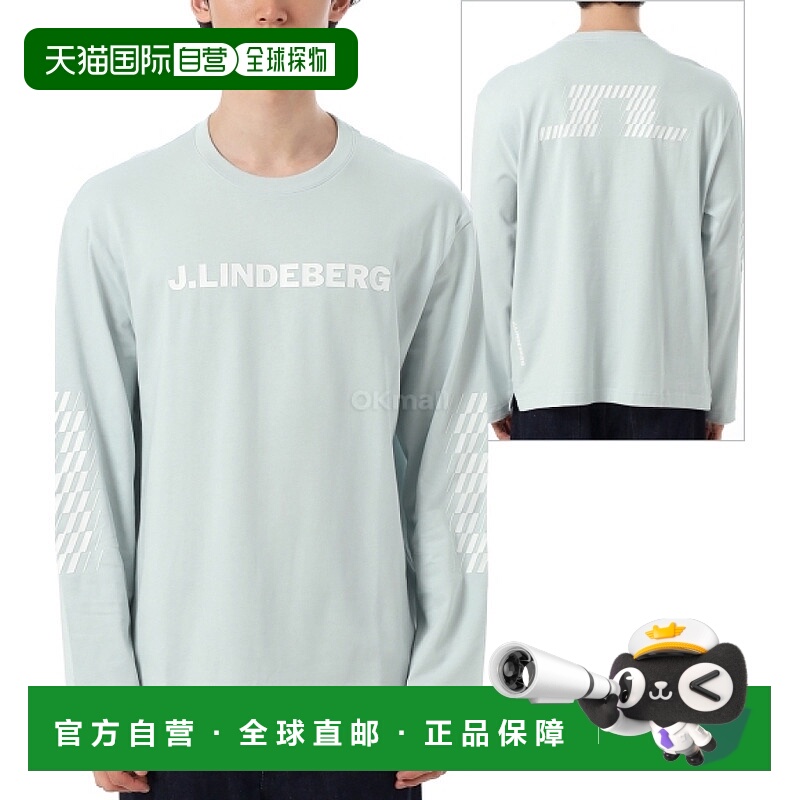 韩国直邮J.LINDEBERG Walsh 长袖印花T恤 (FMJT13951-O072)