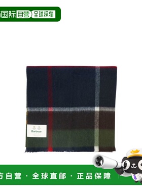 香港直邮Barbour 格纹围巾 LSC0354TN11潮流时尚穿搭 高级感正品