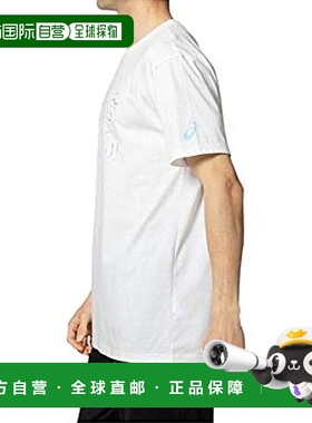 【日本直邮】ASICS 运动短袖衫TOKYO 2031B840男士 白色M亚瑟士