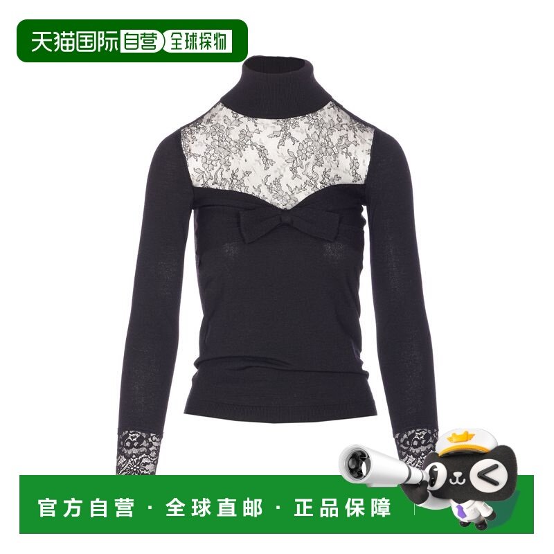 1h可退 香港直邮valentino 华伦天奴 女士 Garavani 黑色毛线衫 K,女装/女士精品,毛针织衫,淘宝优惠券,粉丝福利购,淘宝优惠卷