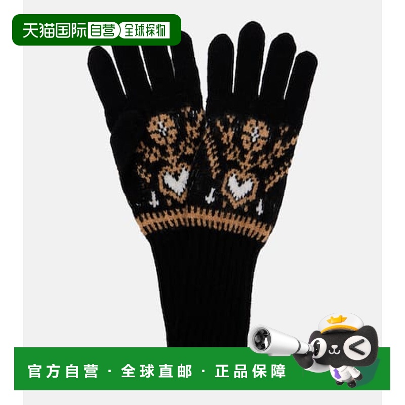 1h可退 香港直邮潮奢 KHAITE 女士 Domini 'Fair Isle' 羊绒手套