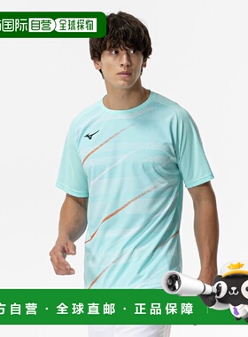 日本直邮美津浓 MIZUNO 比赛衬衫 球拍运动 短袖 男款 62JAC02520